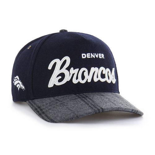 DENVER BRONCOS WINDOWPANE PLAID '47 HITCH RF RELAXED FIT