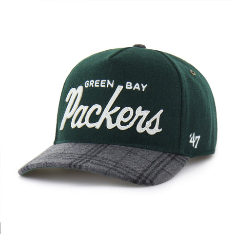 GREEN BAY PACKERS WINDOWPANE PLAID '47 HITCH RF RELAXED FIT