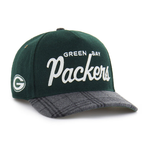 GREEN BAY PACKERS WINDOWPANE PLAID '47 HITCH RF RELAXED FIT