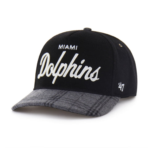 MIAMI DOLPHINS WINDOWPANE PLAID '47 HITCH RF RELAXED FIT