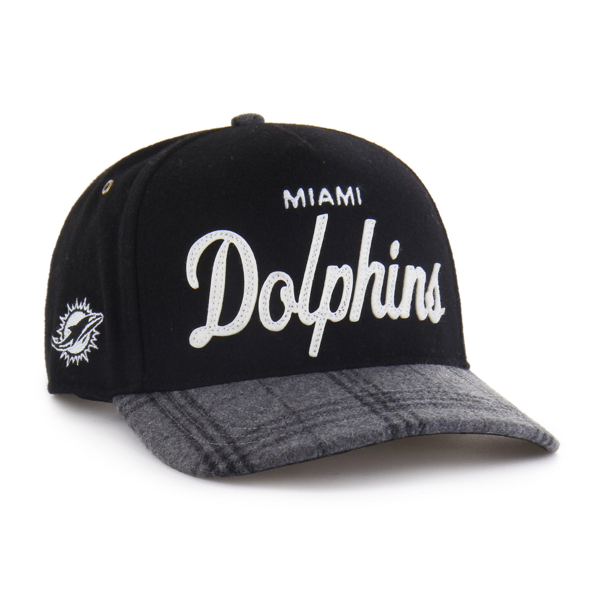 MIAMI DOLPHINS WINDOWPANE PLAID '47 HITCH RF RELAXED FIT