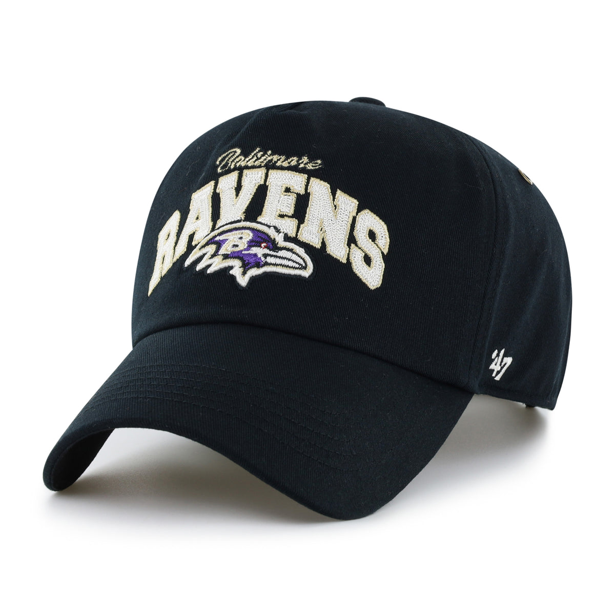 BALTIMORE RAVENS STONEY CLOVER LANE X '47 CLEAN UP PINCH FRONT
