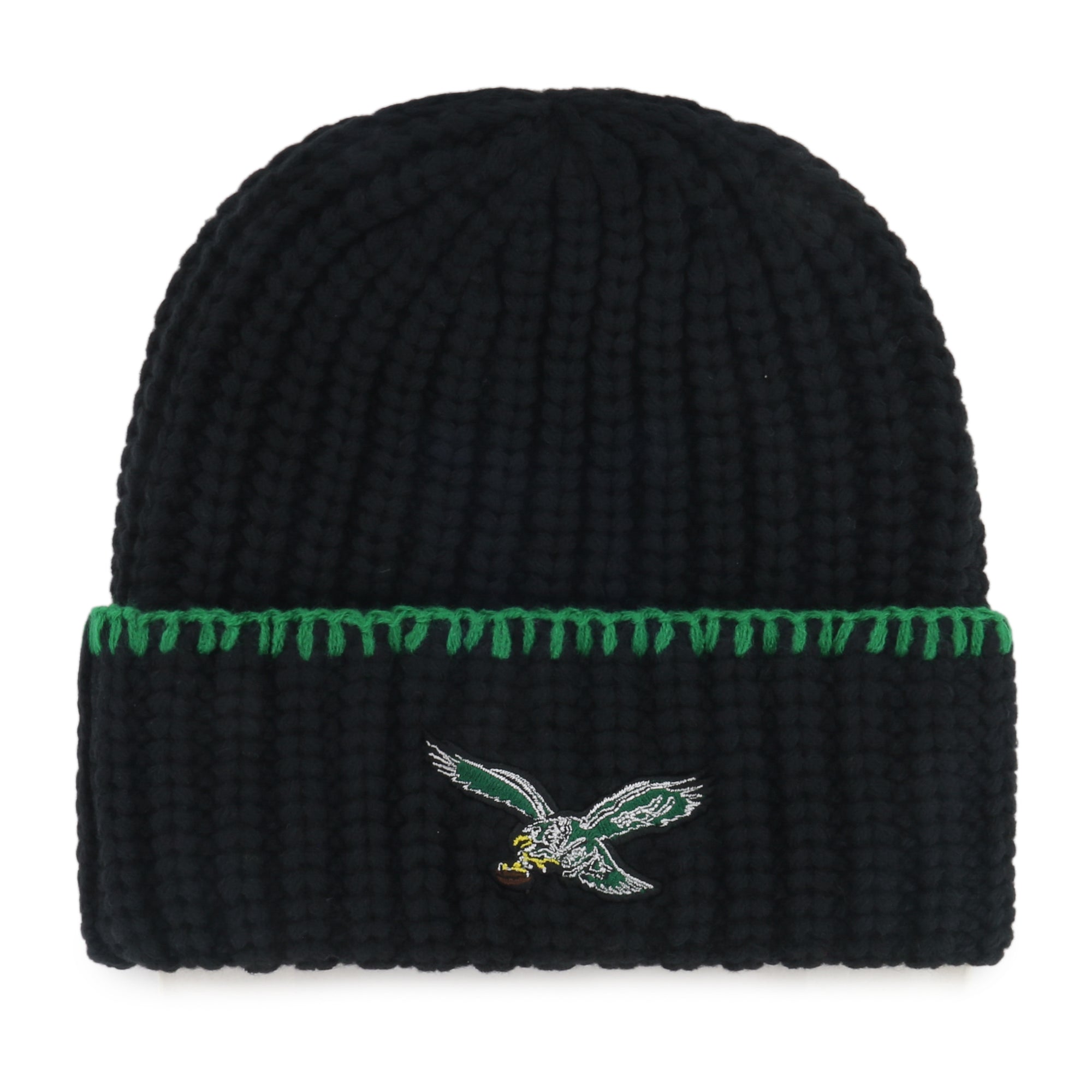 PHILADELPHIA EAGLES HISTORIC BLANKET STITCH '47 WOMEN'S CUFF KNIT