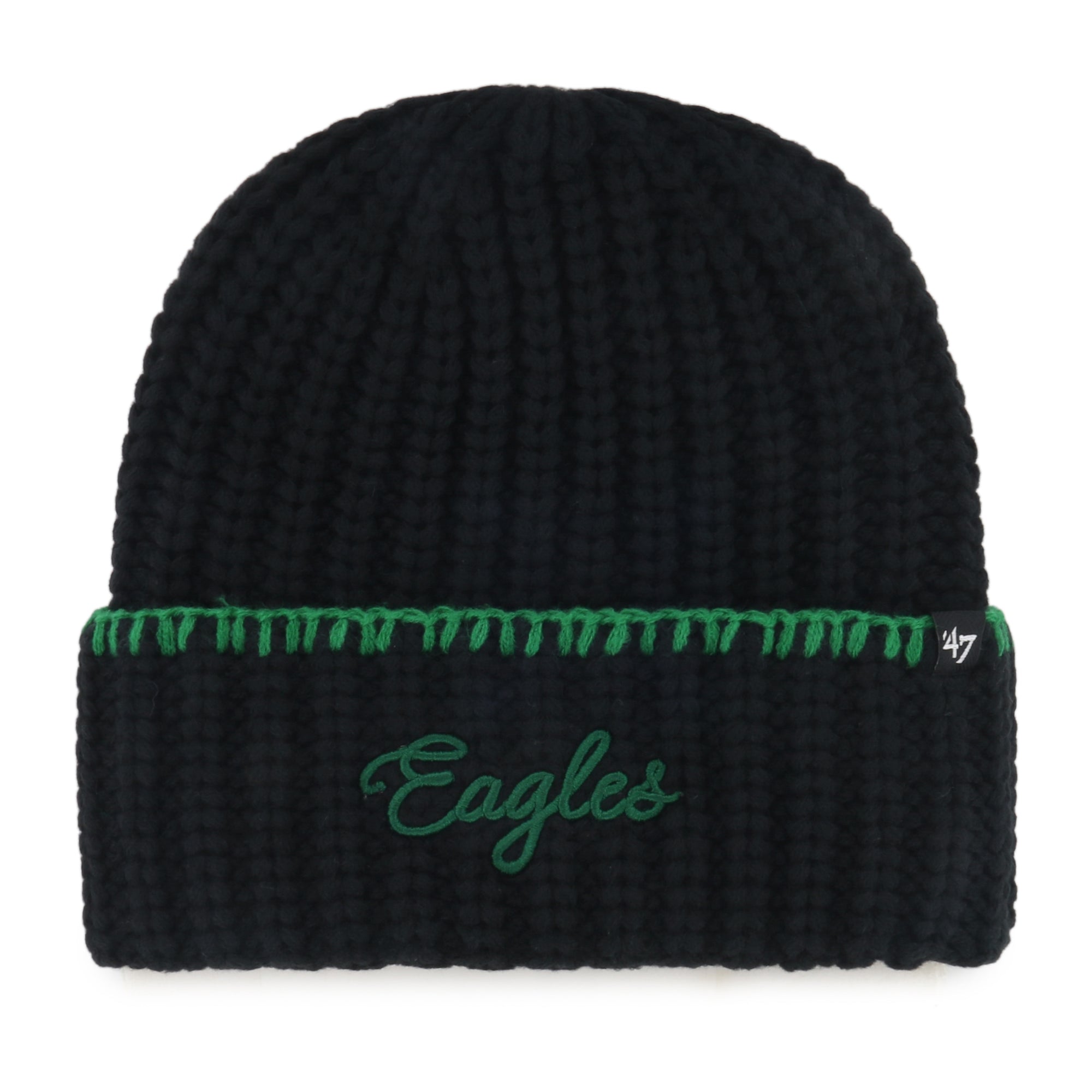 PHILADELPHIA EAGLES HISTORIC BLANKET STITCH '47 WOMEN'S CUFF KNIT