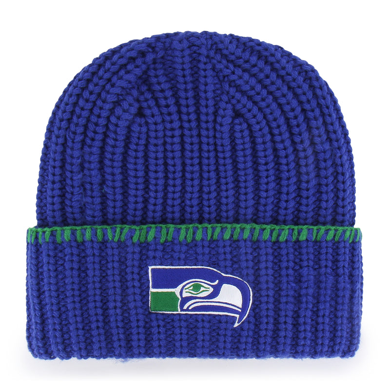 SEATTLE SEAHAWKS HISTORIC BLANKET STITCH '47 WOMEN'S CUFF KNIT