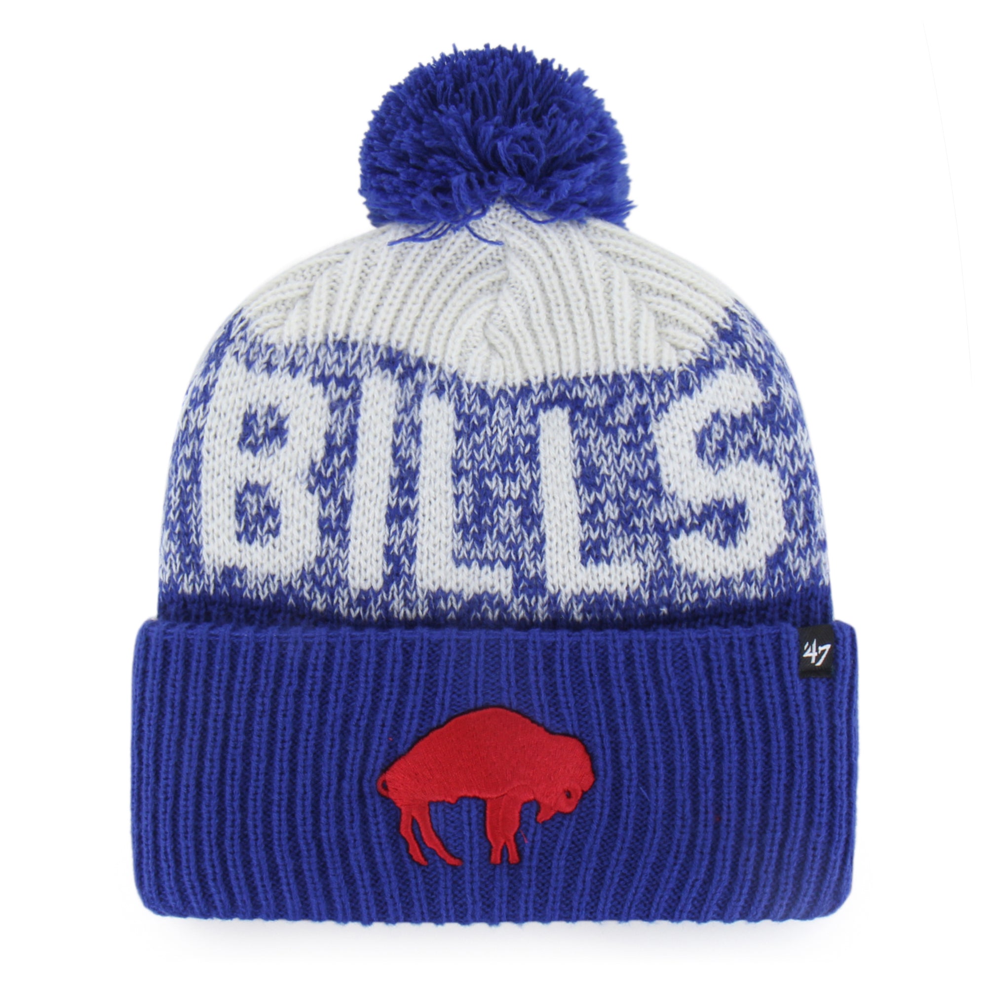 Buffalo Bills Historic Bone Chill '47 Cuff Knit