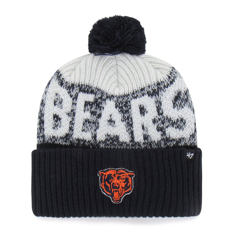 Chicago Bears Historic Bone Chill '47 Cuff Knit