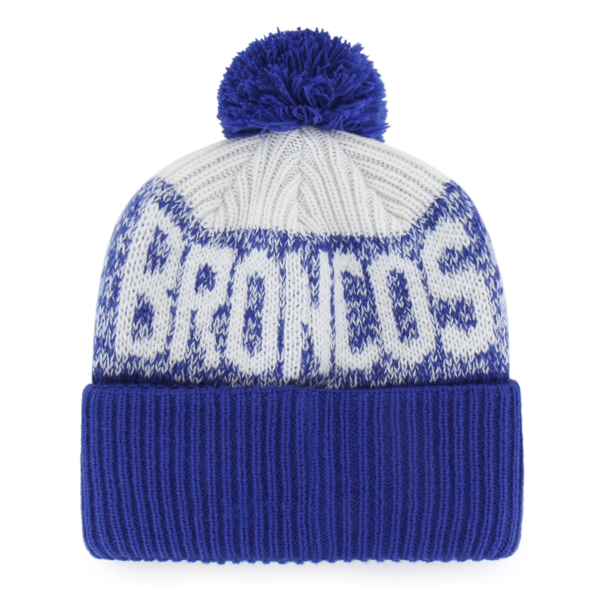 Denver Broncos Historic Bone Chill '47 Cuff Knit