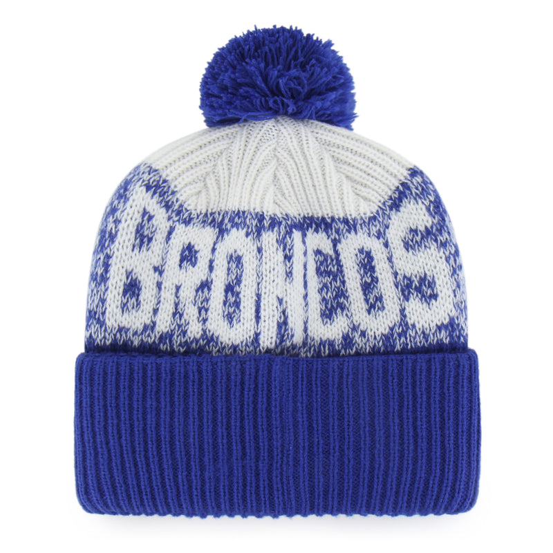 Denver Broncos Historic Bone Chill '47 Cuff Knit