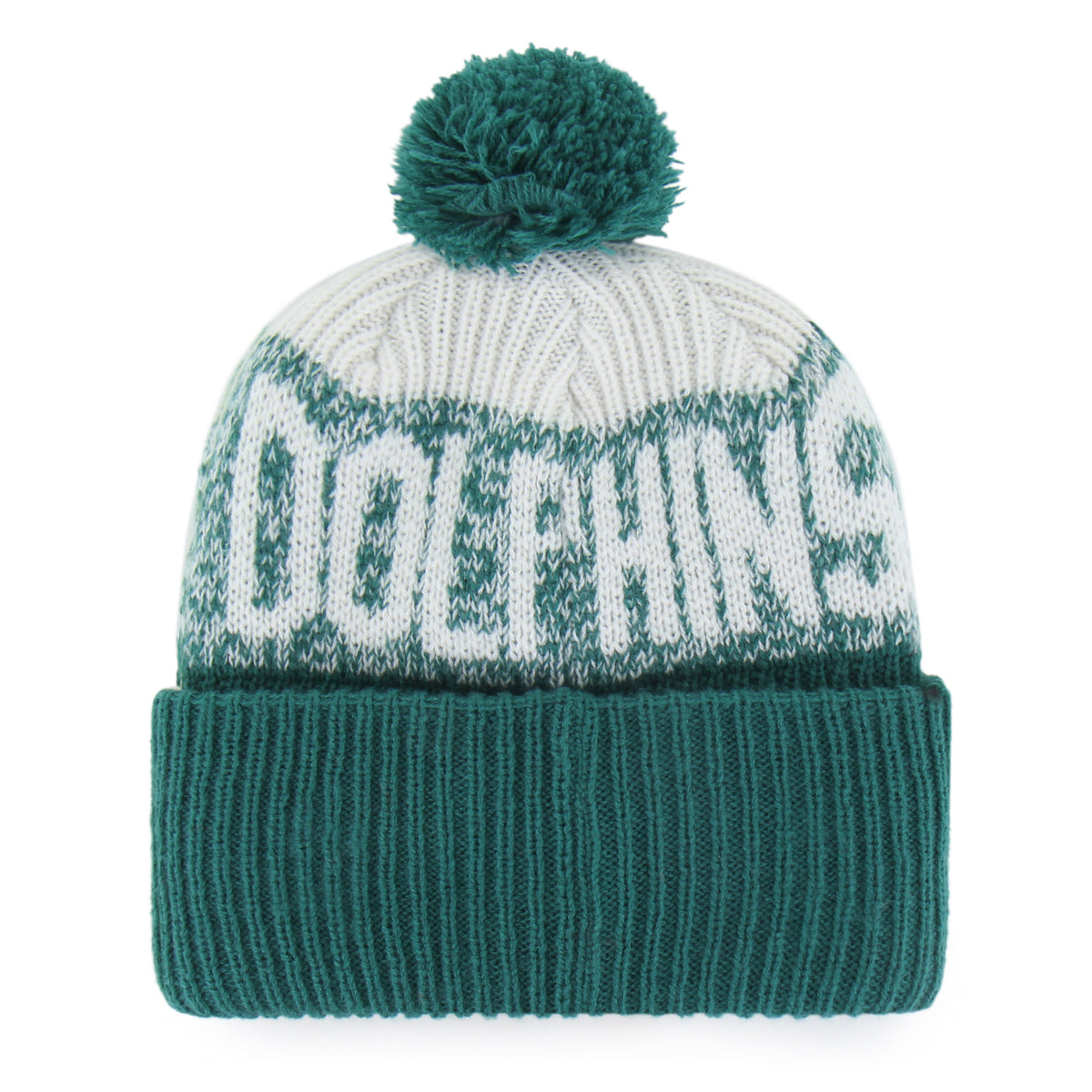 Miami Dolphins Historic Bone Chill '47 Cuff Knit