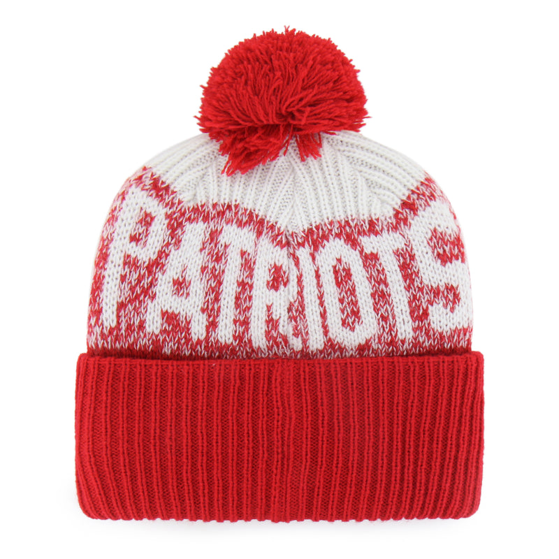 New England Patriots Historic Bone Chill '47 Cuff Knit