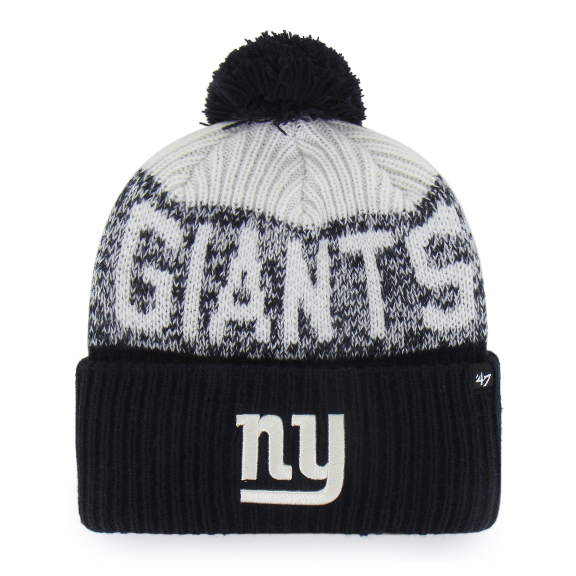 New York Giants Historic Bone Chill '47 Cuff Knit