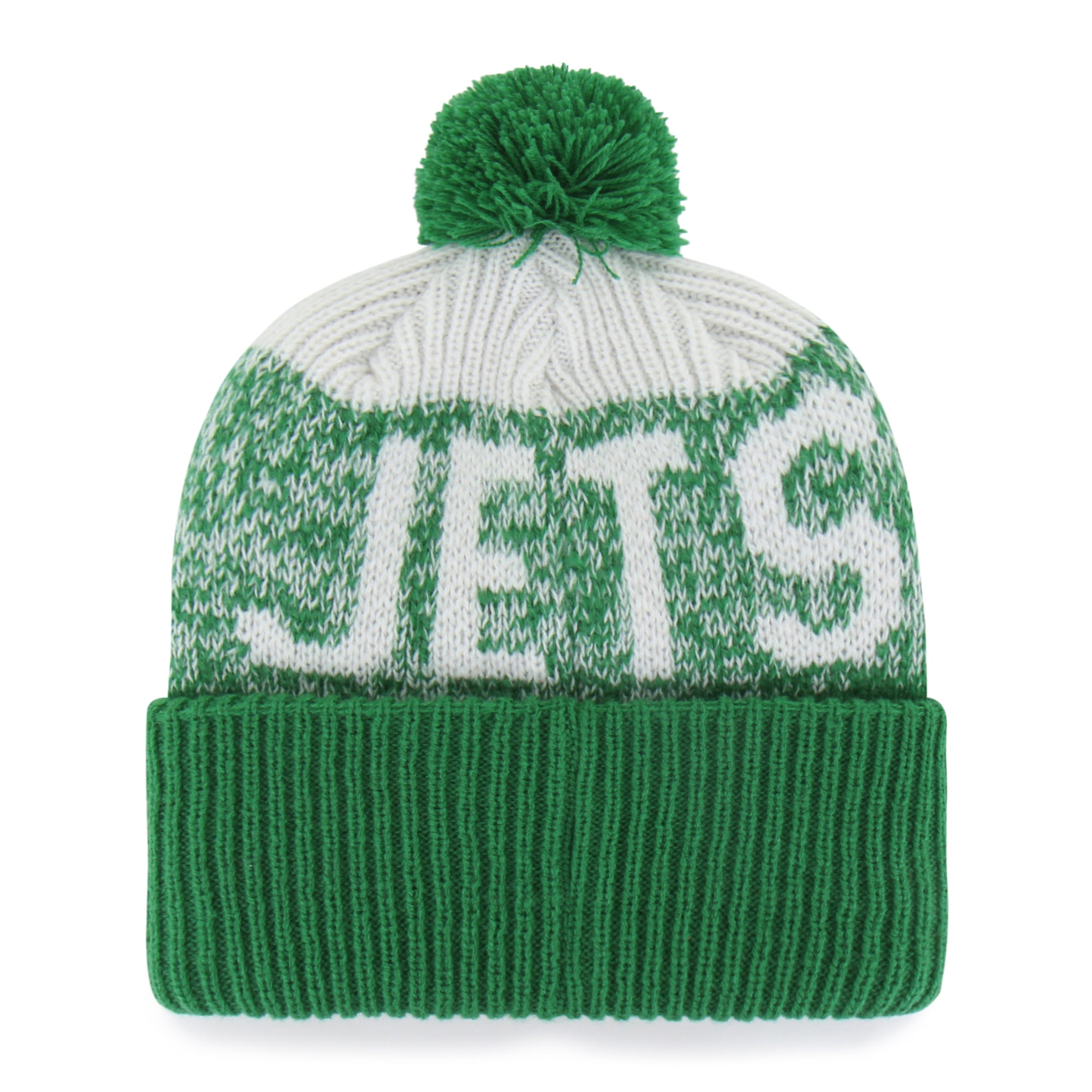New York Jets Historic Bone Chill '47 Cuff Knit
