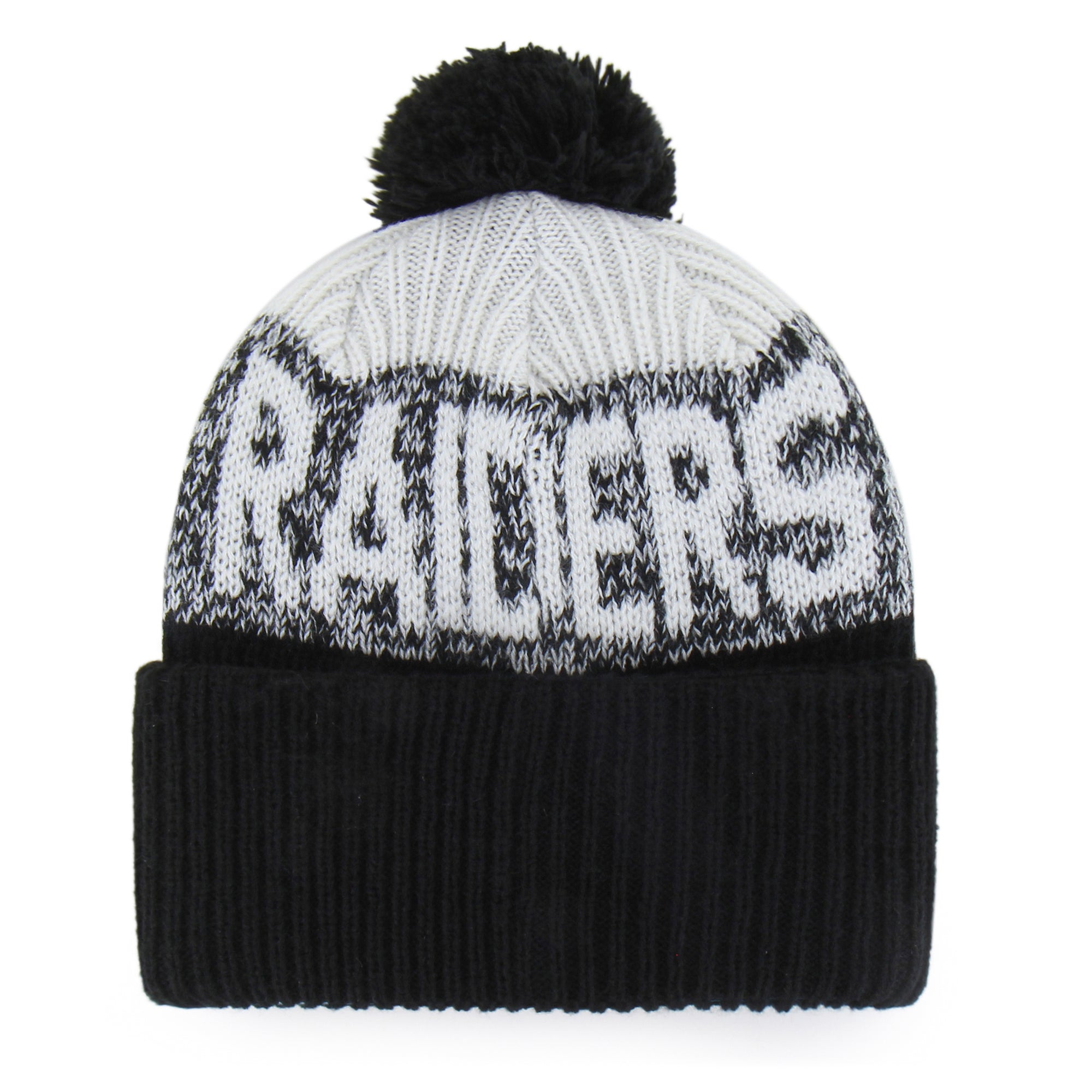 Las Vegas Raiders Historic Bone Chill '47 Cuff Knit