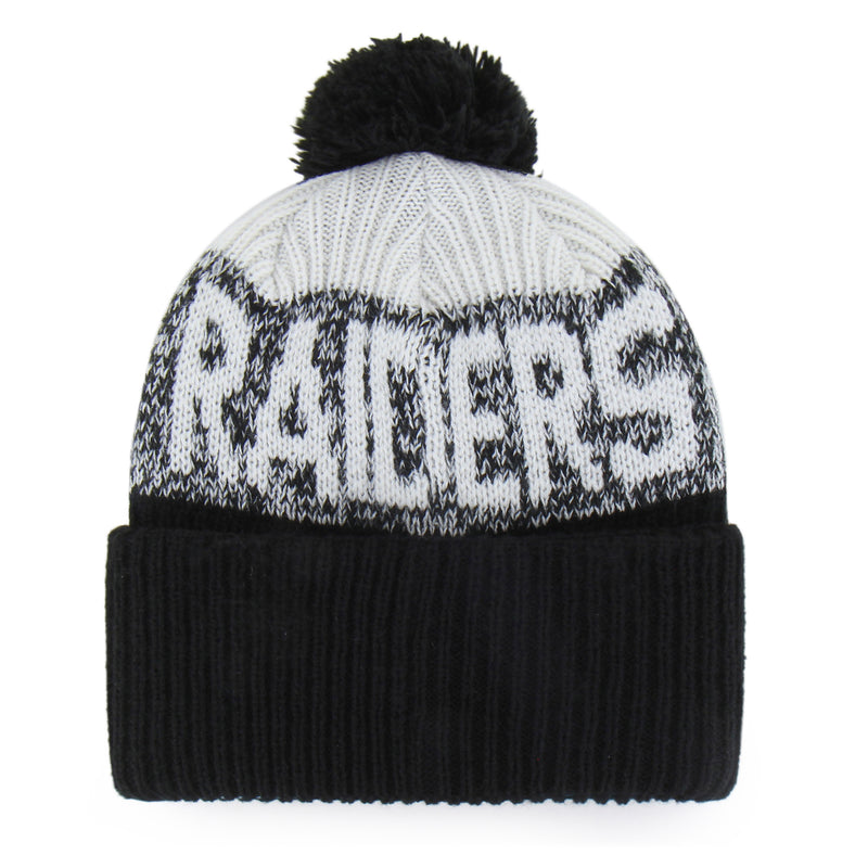 Las Vegas Raiders Historic Bone Chill '47 Cuff Knit