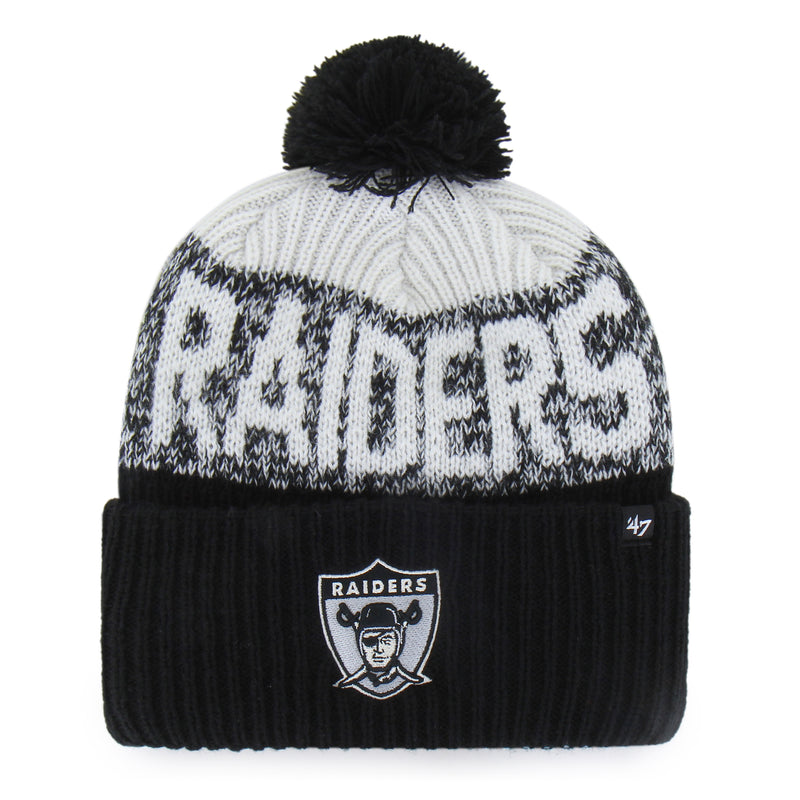 Las Vegas Raiders Historic Bone Chill '47 Cuff Knit