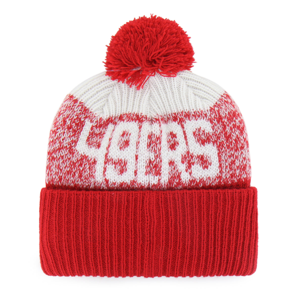 San Francisco 49ers Historic Bone Chill '47 Cuff Knit