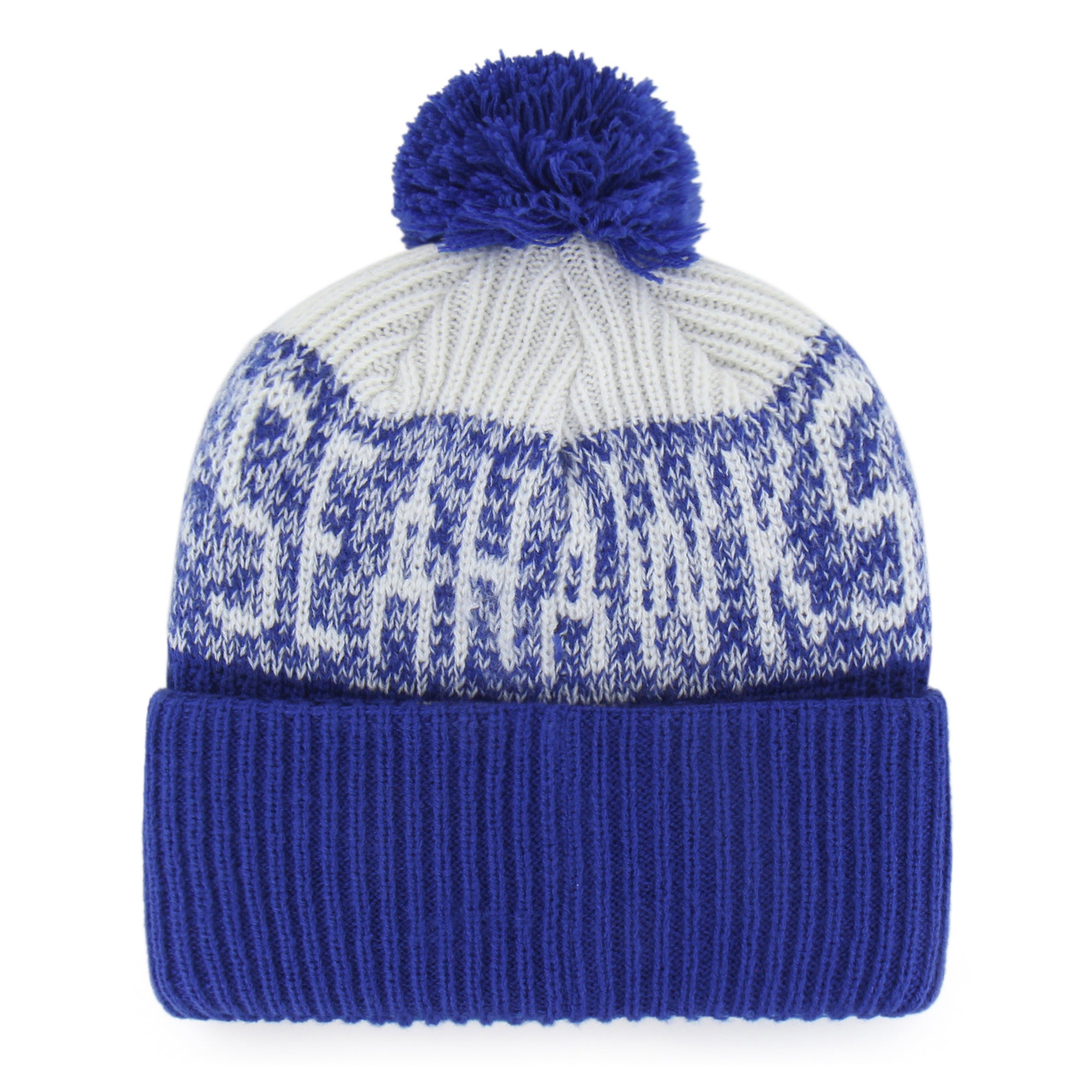 Seattle Seahawks Historic Bone Chill '47 Cuff Knit