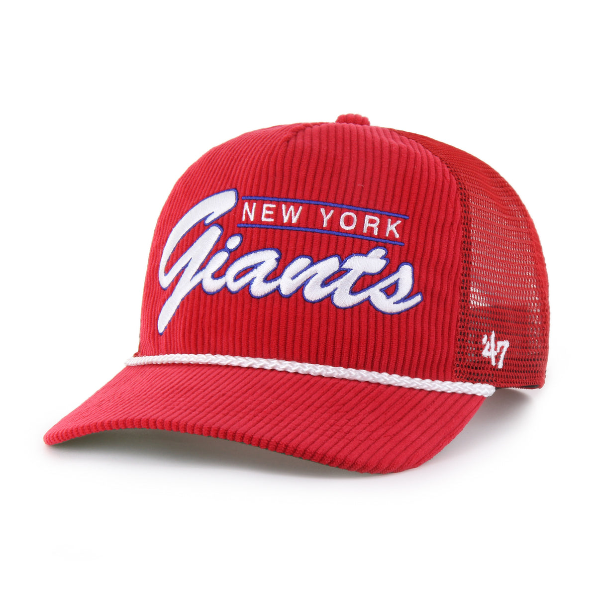 NEW YORK GIANTS HISTORIC DOUBLE HEADER MESH '47 HITCH RF RELAXED FIT
