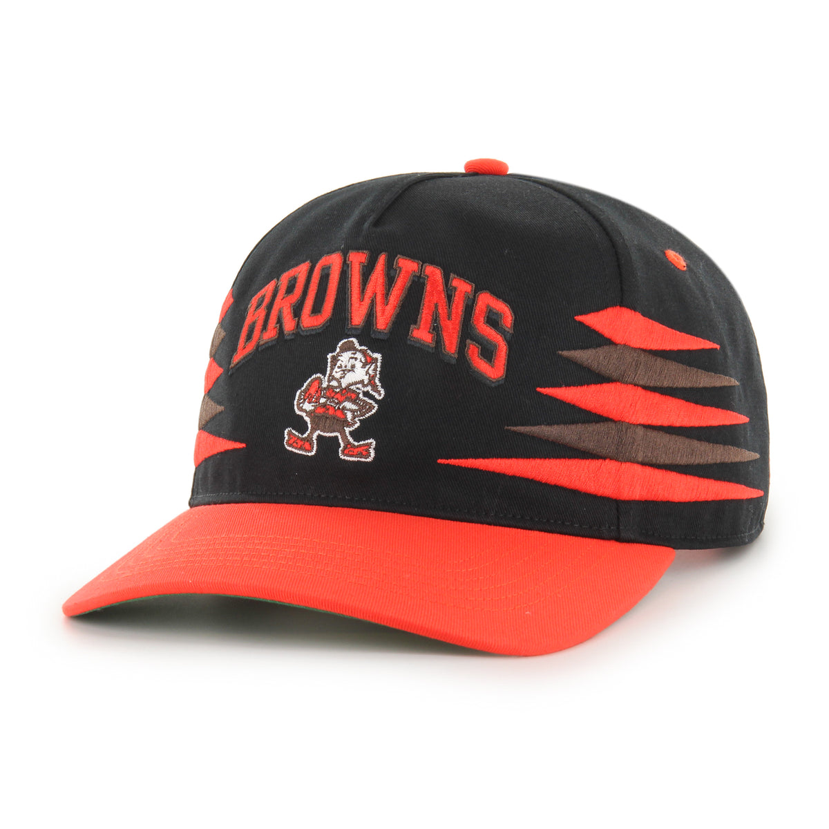 CLEVELAND BROWNS HISTORIC DIAMOND CUT '47 HITCH RF RELAXED FIT