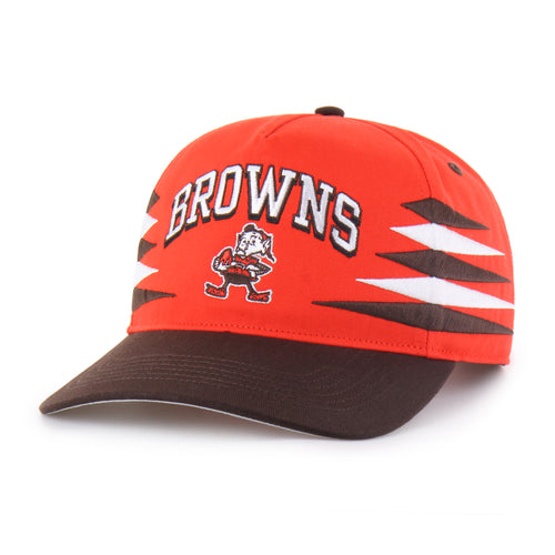 CLEVELAND BROWNS HISTORIC DIAMOND CUT '47 HITCH RF RELAXED FIT