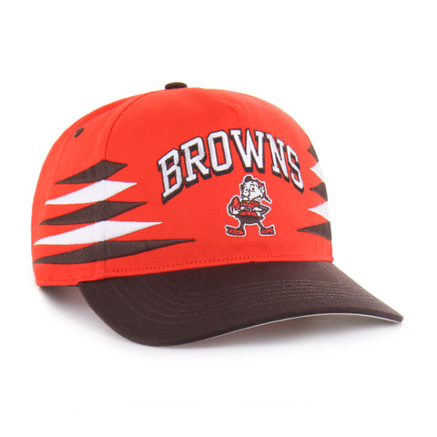 CLEVELAND BROWNS HISTORIC DIAMOND CUT '47 HITCH RF RELAXED FIT