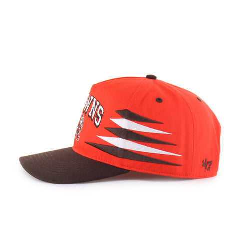 CLEVELAND BROWNS HISTORIC DIAMOND CUT '47 HITCH RF RELAXED FIT