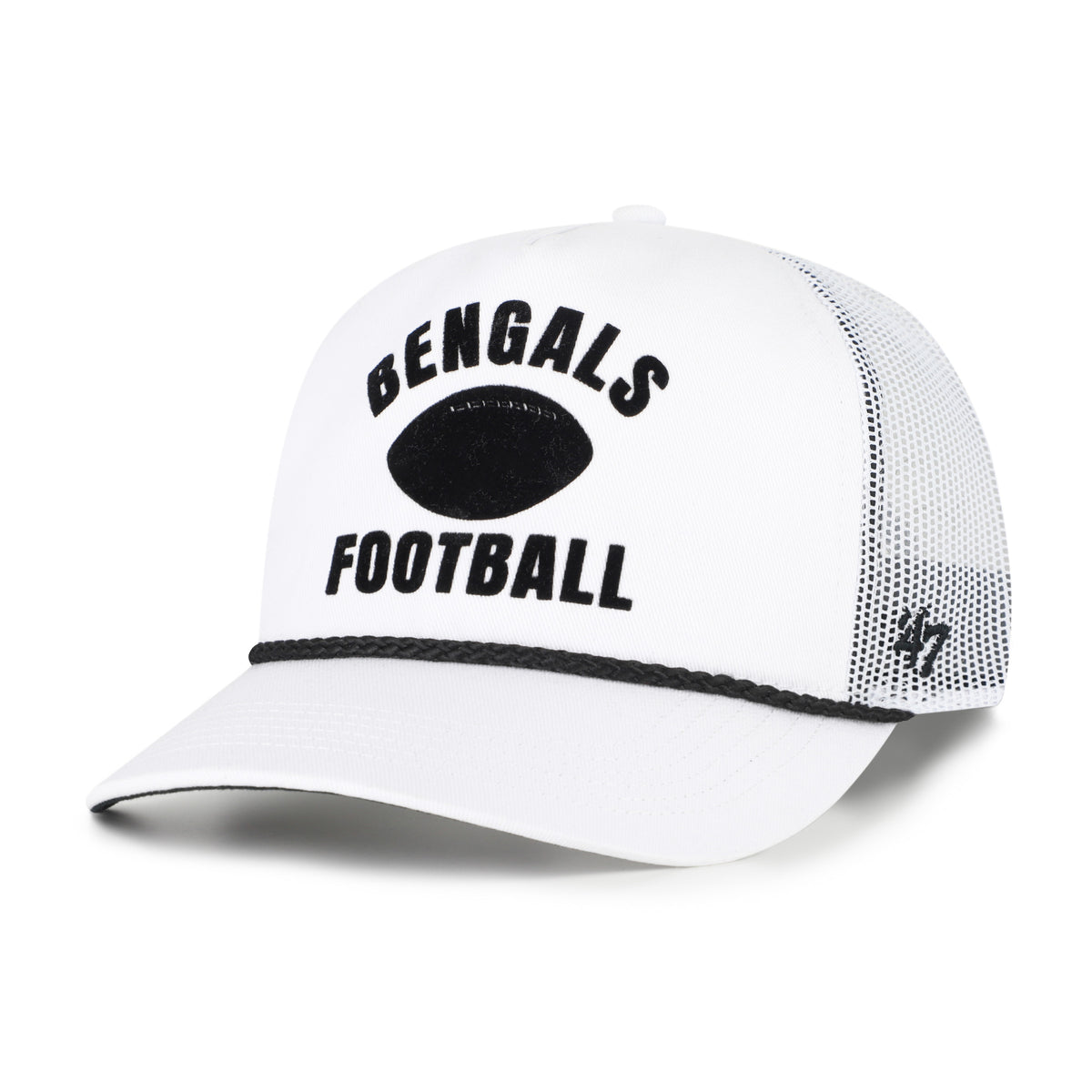 CINCINNATI BENGALS HISTORIC FLOCK BALL '47 HITCH RF RELAXED FIT