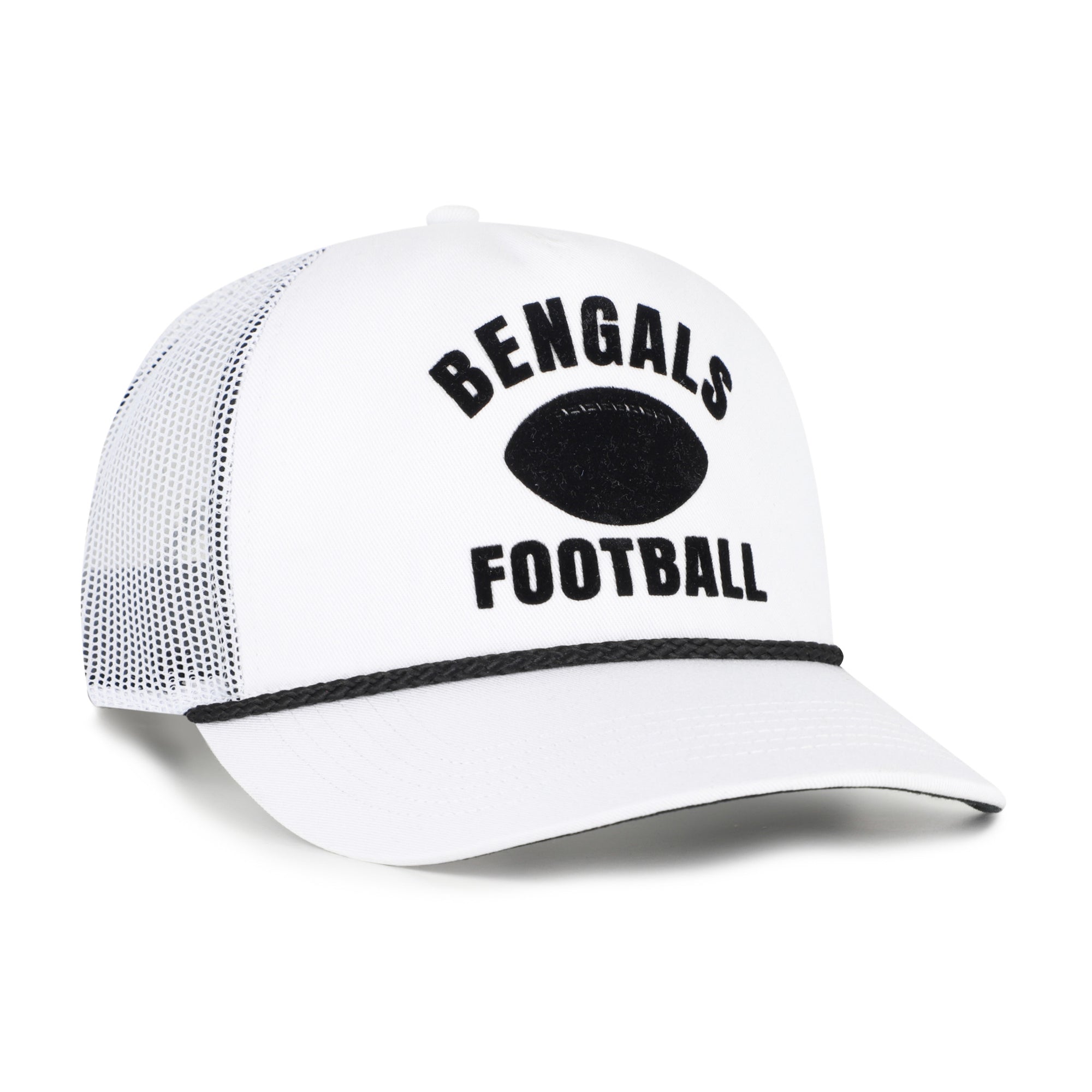 CINCINNATI BENGALS HISTORIC FLOCK BALL '47 HITCH RF RELAXED FIT