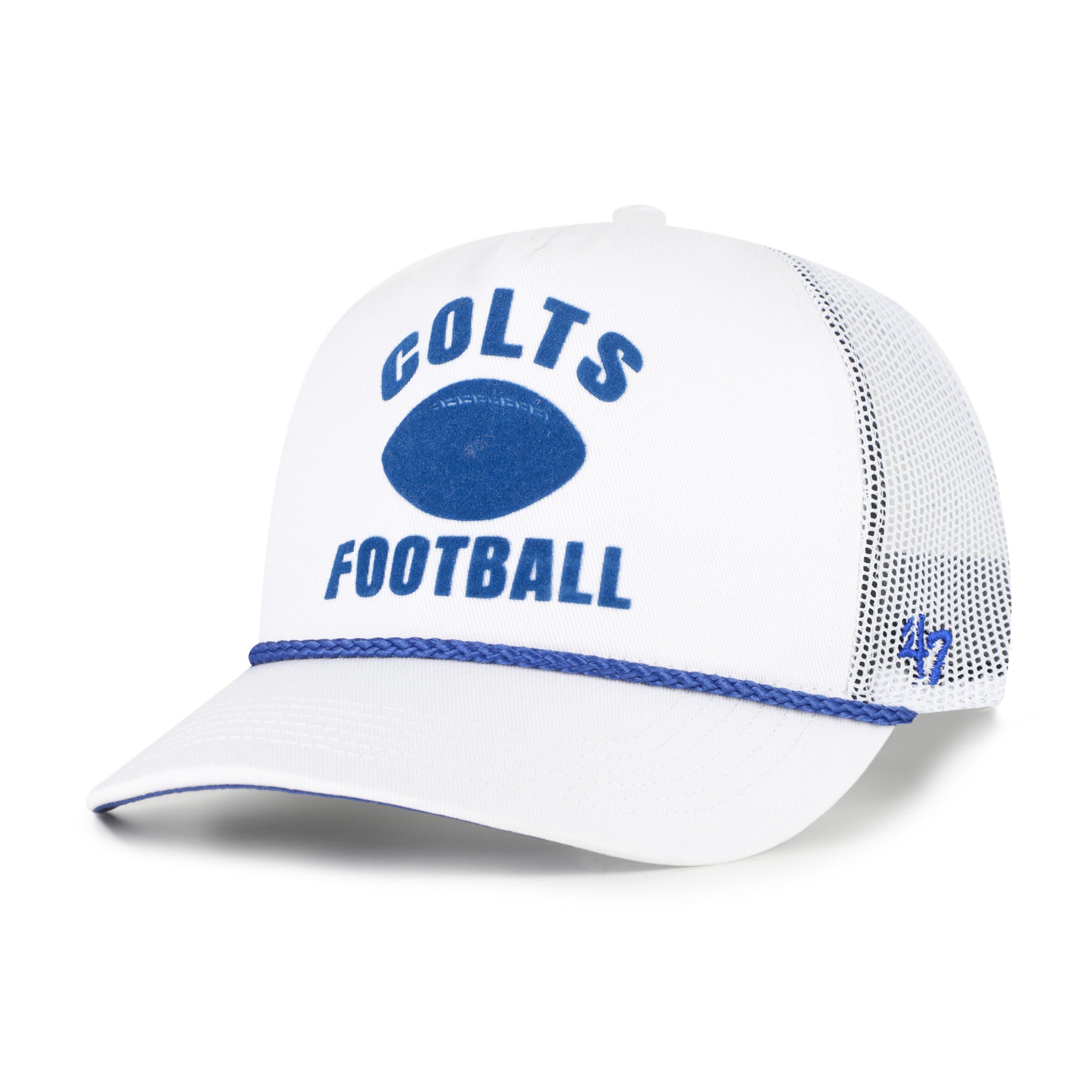 INDIANAPOLIS COLTS HISTORIC FLOCK BALL '47 HITCH RF RELAXED FIT