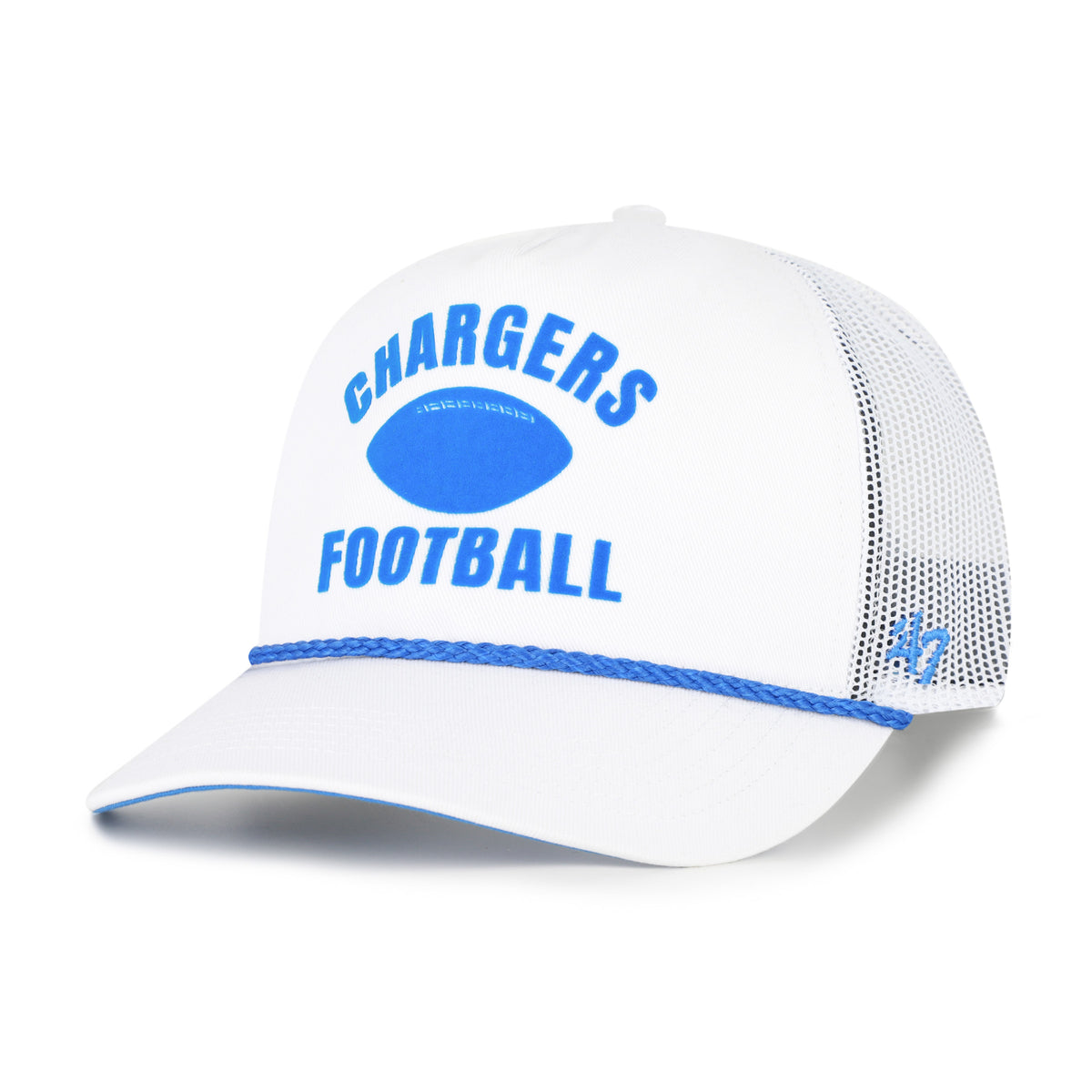 LOS ANGELES CHARGERS HISTORIC FLOCK BALL '47 HITCH RF RELAXED FIT