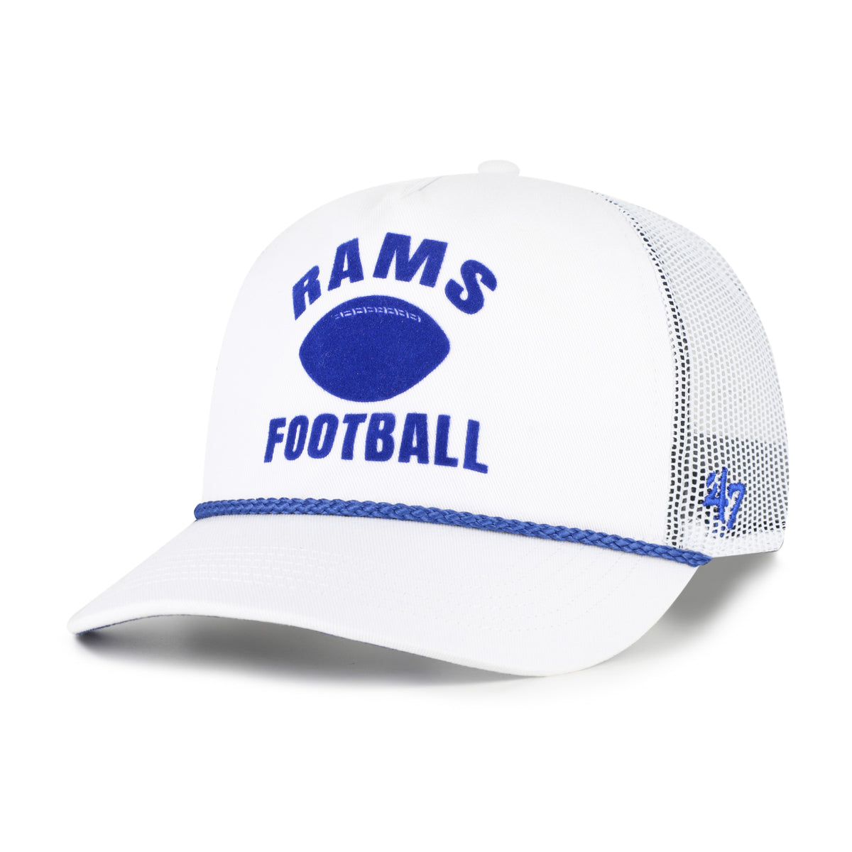 LOS ANGELES RAMS HISTORIC FLOCK BALL '47 HITCH RF RELAXED FIT