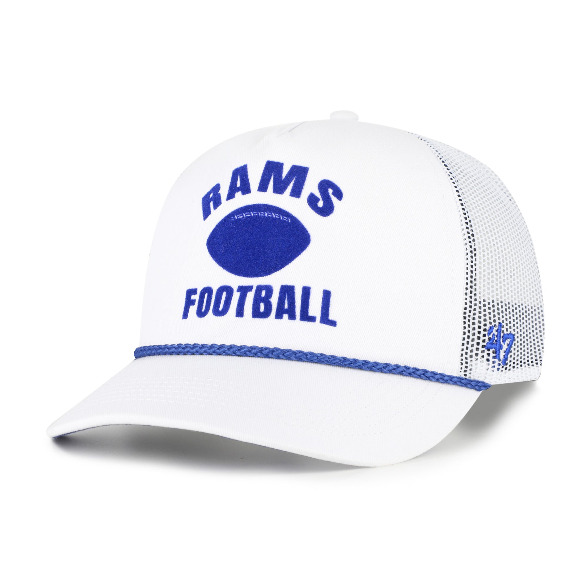 LOS ANGELES RAMS HISTORIC FLOCK BALL '47 HITCH RF RELAXED FIT