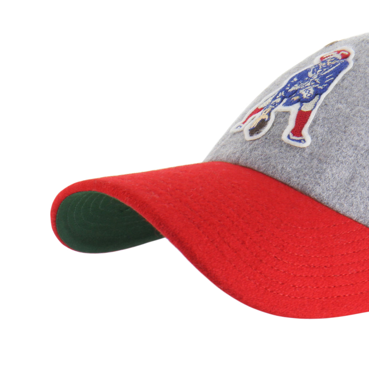 NEW ENGLAND PATRIOTS HISTORIC GRANDSTAND TWO TONE '47 CLEAN UP