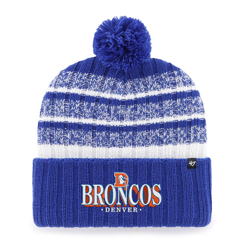 DENVER BRONCOS HISTORIC GRAPHIC TAVERN '47 CUFF KNIT