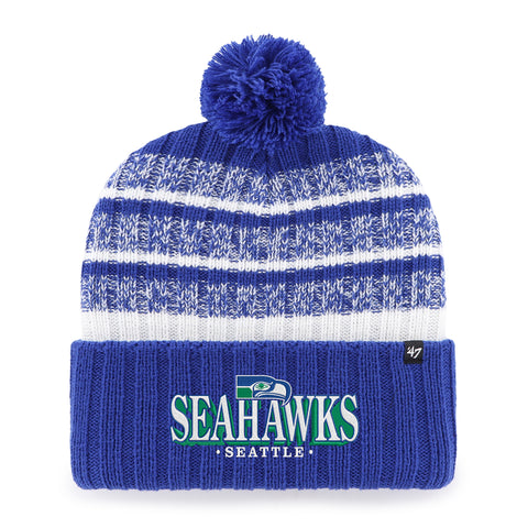 SEATTLE SEAHAWKS HISTORIC GRAPHIC TAVERN '47 CUFF KNIT
