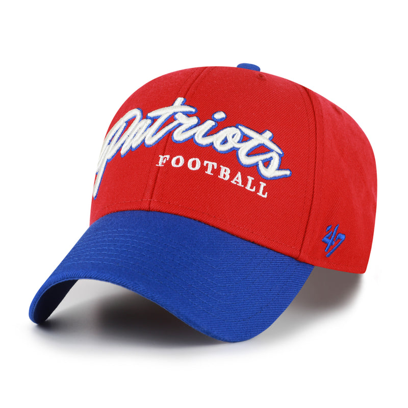 NEW ENGLAND PATRIOTS HISTORIC SCRIPT '47 MVP