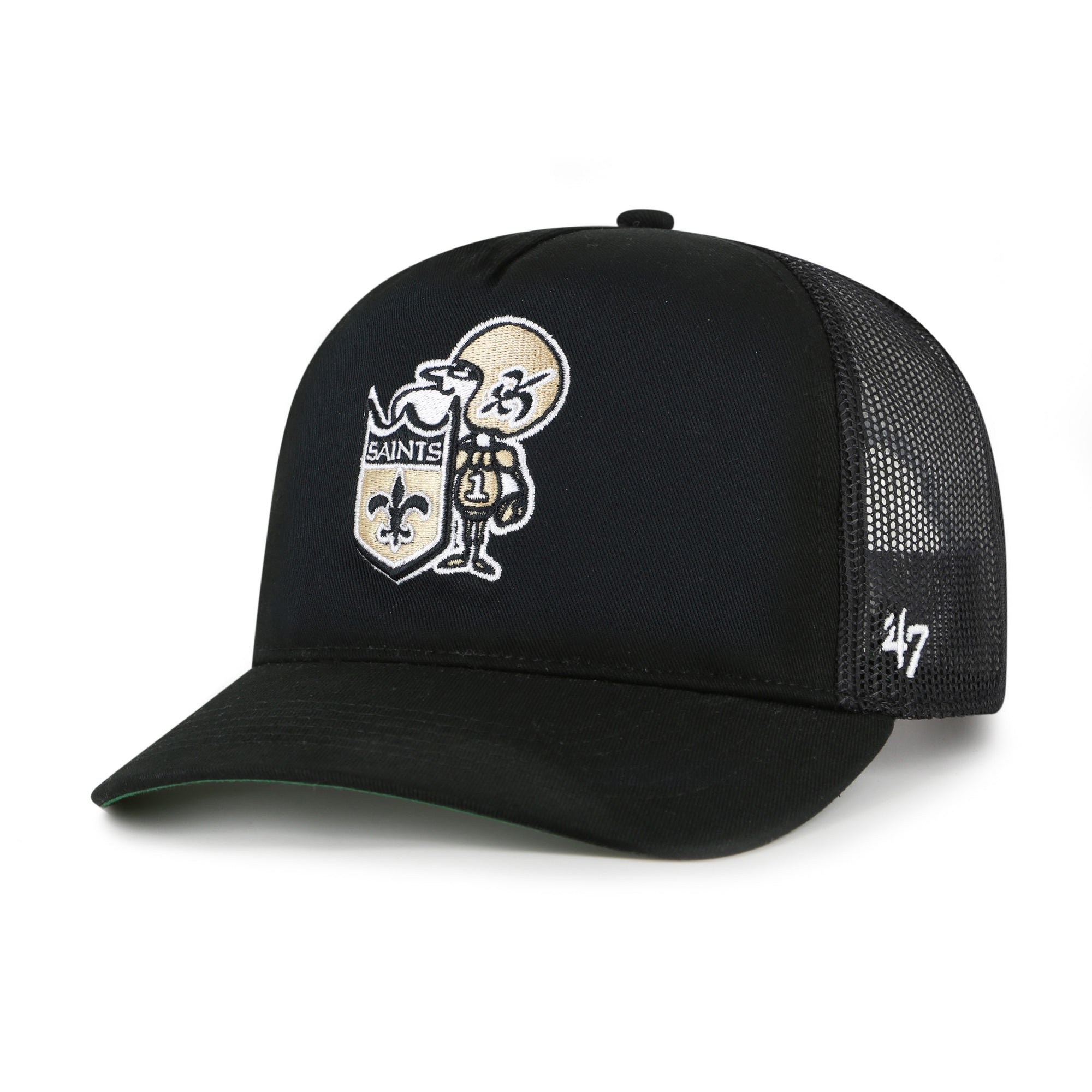 NEW ORLEANS SAINTS HISTORIC MESH '47 HITCH RF RELAXED FIT
