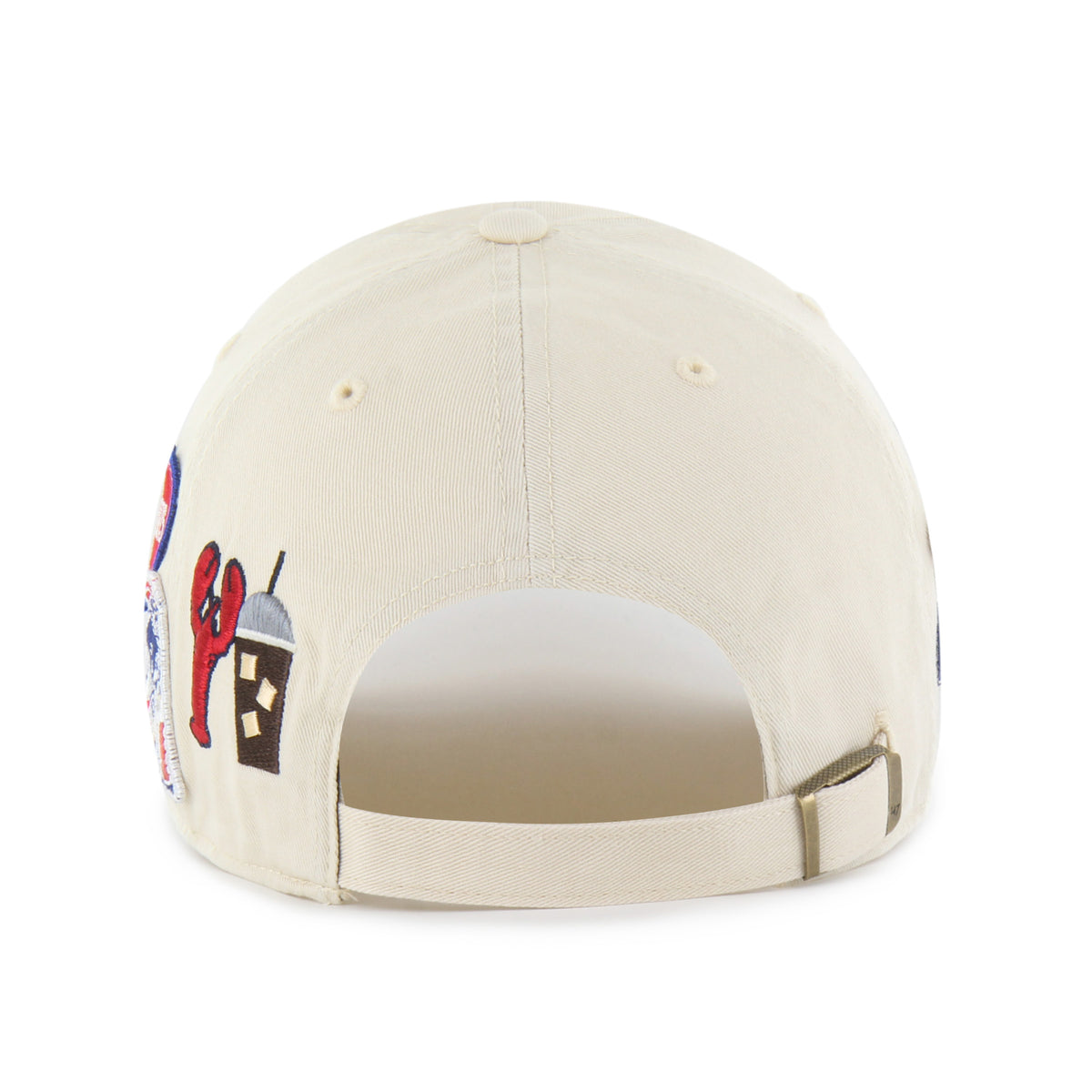 NEW ENGLAND PATRIOTS HISTORIC BADGES '47 CLEAN UP