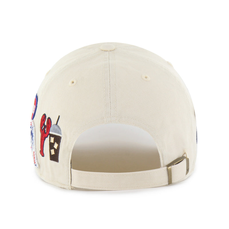 NEW ENGLAND PATRIOTS HISTORIC BADGES '47 CLEAN UP