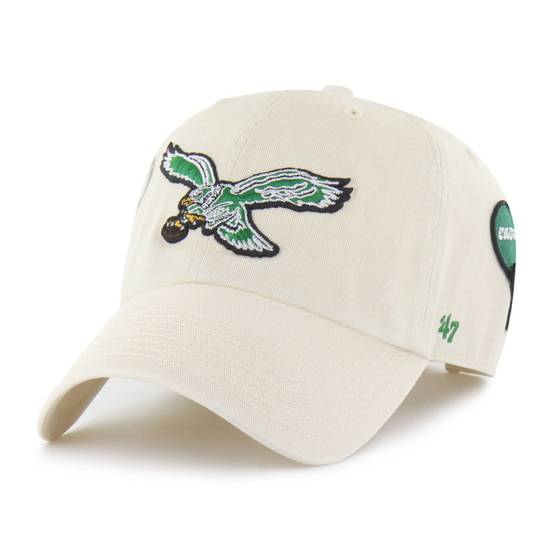 PHILADELPHIA EAGLES HISTORIC BADGES '47 CLEAN UP