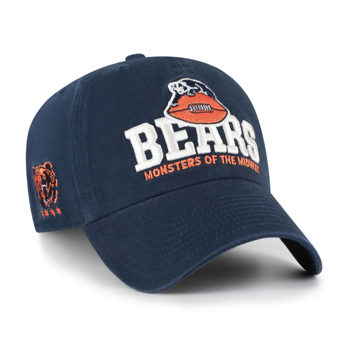 CHICAGO BEARS HISTORIC SCRIPT SIDE '47 CLEAN UP