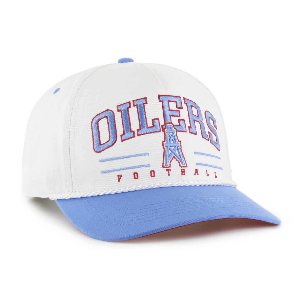 OILERS NFL HISTORIC ROSCOE TWO TONE '47 HITCH RELAXED FIT