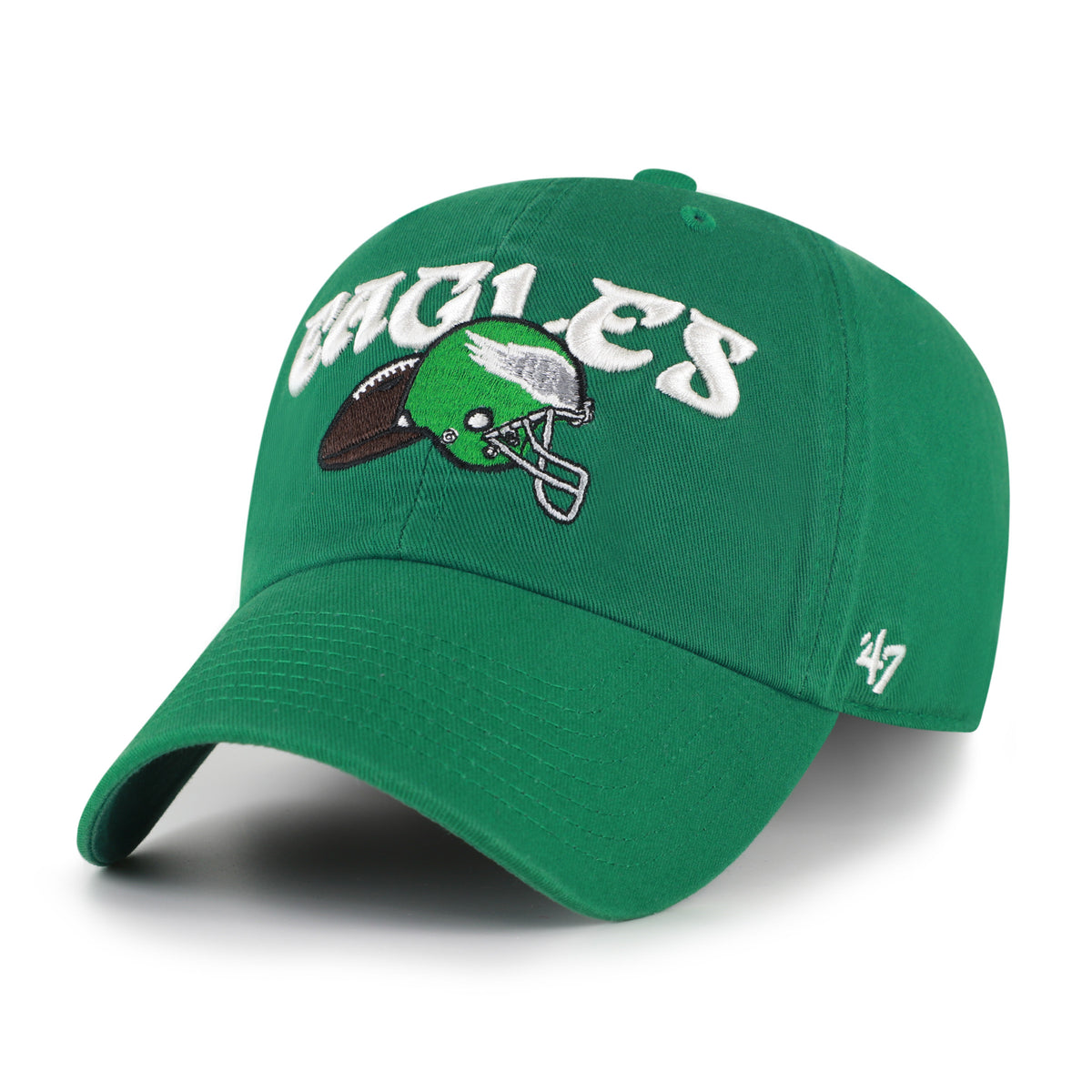 PHILADELPHIA EAGLES HISTORIC SCRIPT '47 CLEAN UP