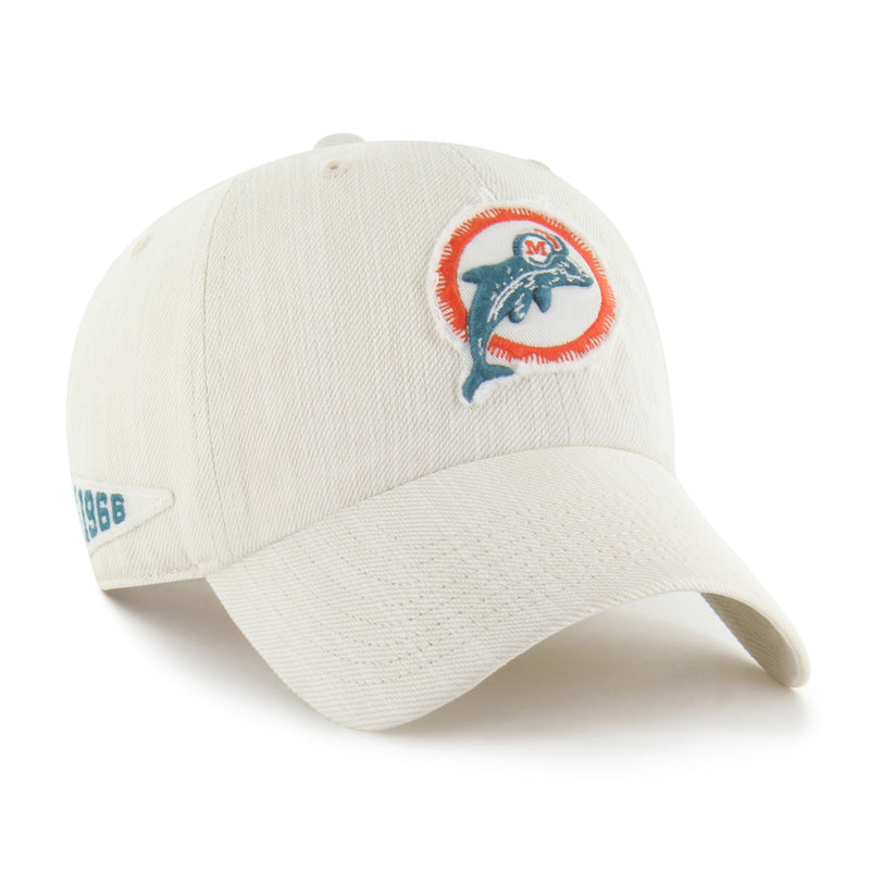 MIAMI DOLPHINS HISTORIC SLUB TWILL '47 CLEAN UP
