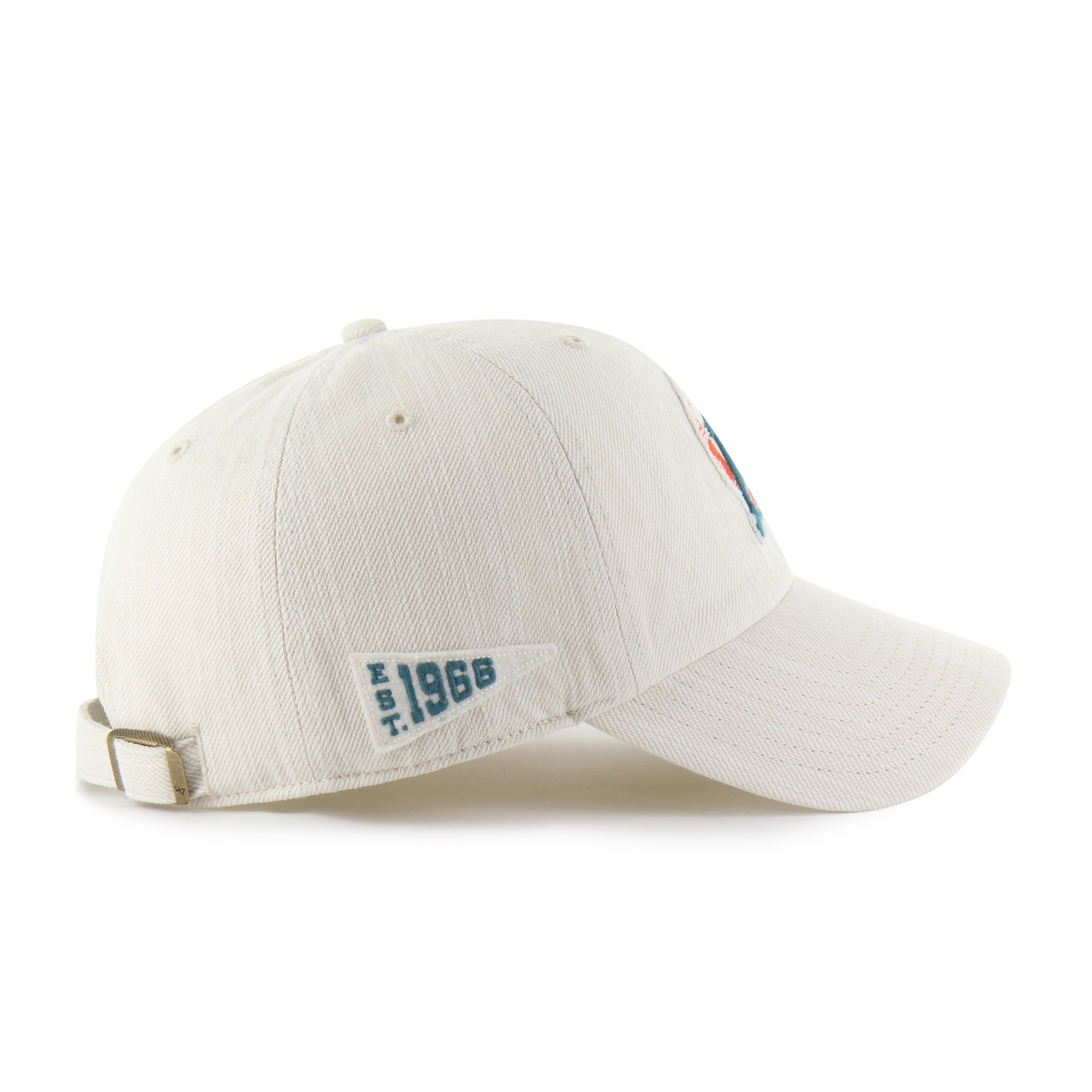 MIAMI DOLPHINS HISTORIC SLUB TWILL '47 CLEAN UP