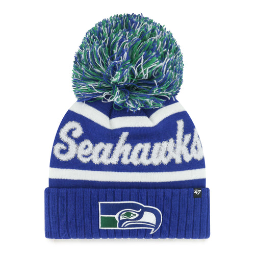 SEATTLE SEAHAWKS HISTORIC SPIRITED '47 CUFF KNIT WOMENS