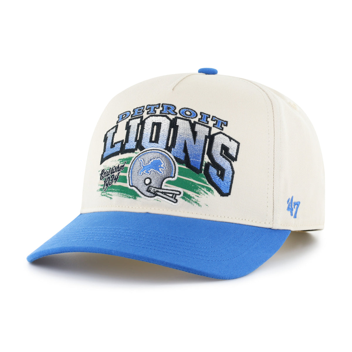 DETROIT LIONS HISTORIC VARSITY HOUSE '47 HITCH RF RELAXED FIT