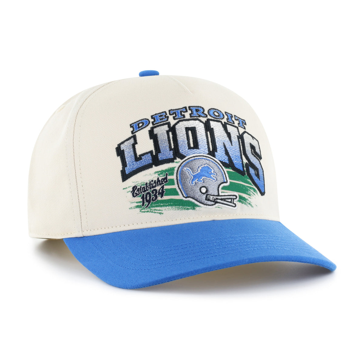 DETROIT LIONS HISTORIC VARSITY HOUSE '47 HITCH RF RELAXED FIT