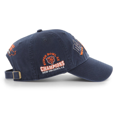 CHICAGO BEARS SUPER BOWL '47 CLEAN UP